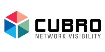 Alstor SDS kolorowe logo Cubro z napisem Network visibility